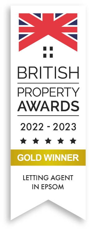 British Property Award 2022 - 2023 Letting Agent Epsom